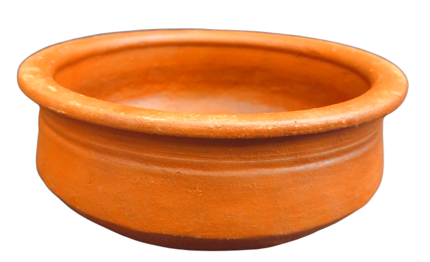 ZENRISE Clay Pot for Cooking Healthy, Sambar, Fish Curry, Meen chatti, Matki Handi, Brown, 1.75 litres